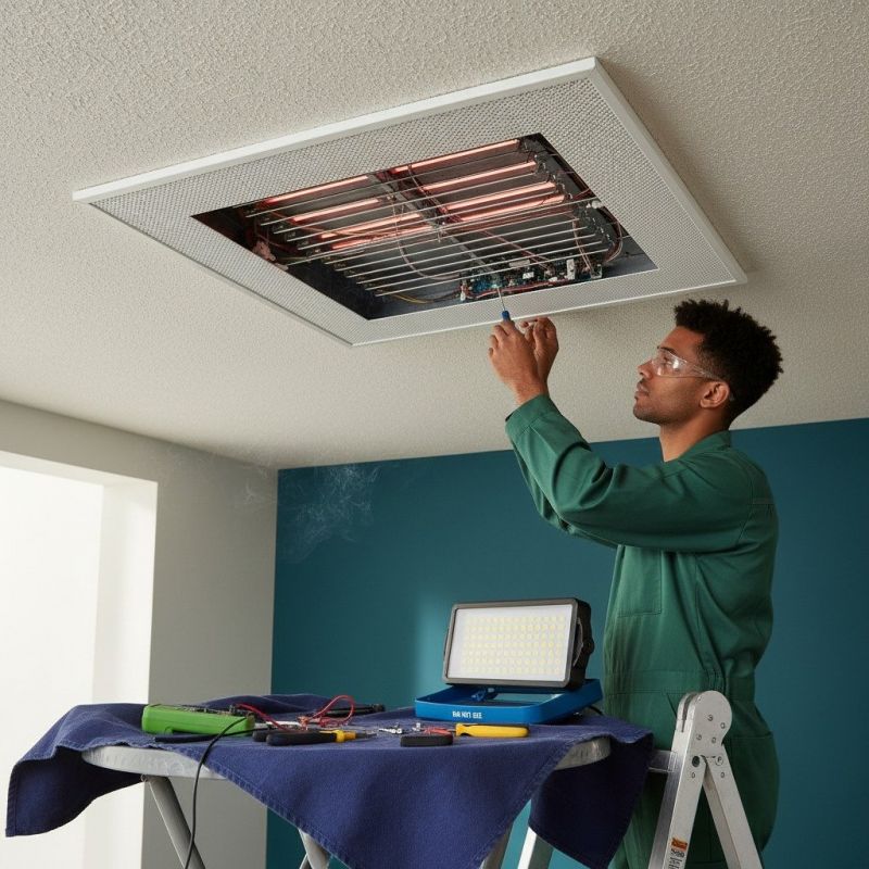 Local Ceiling Heater Repair pros at work